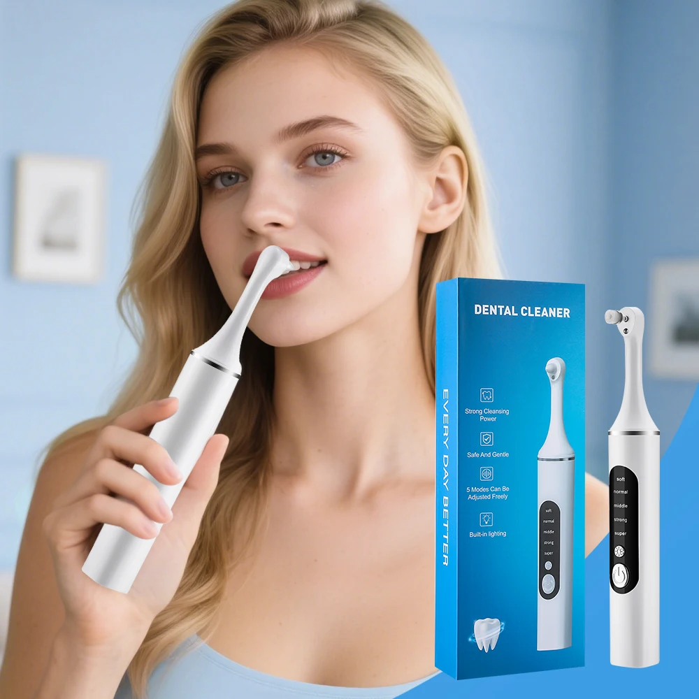Teeth Whitening Kit - Electric Tooth Polisher Teeth Whitening Cleaner