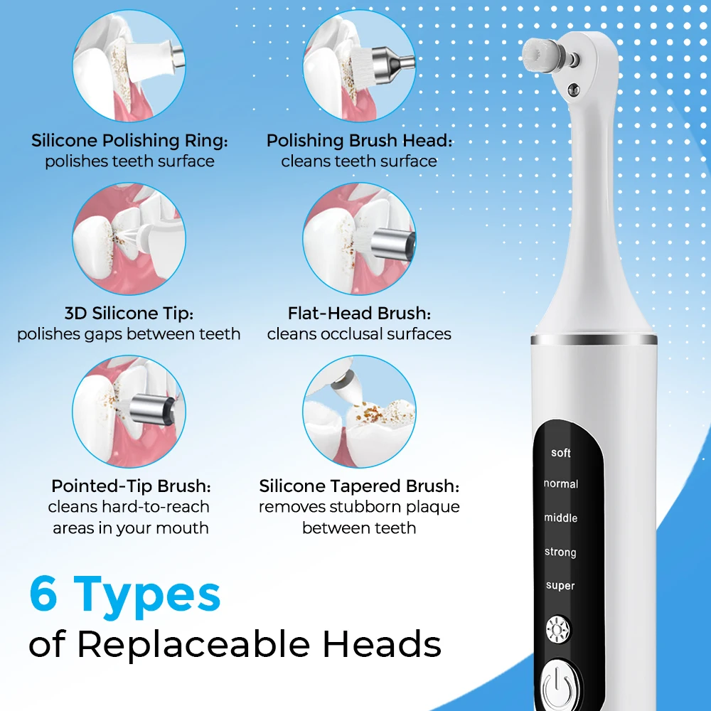 Electric Tooth Polisher Teeth  - Teeth Whitening Kit review and price