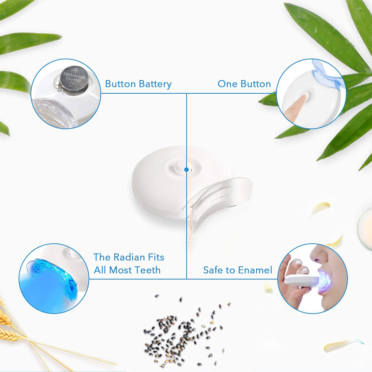 Teeth Whitening Kit - 5X LED L - Teeth Whitening App review and price