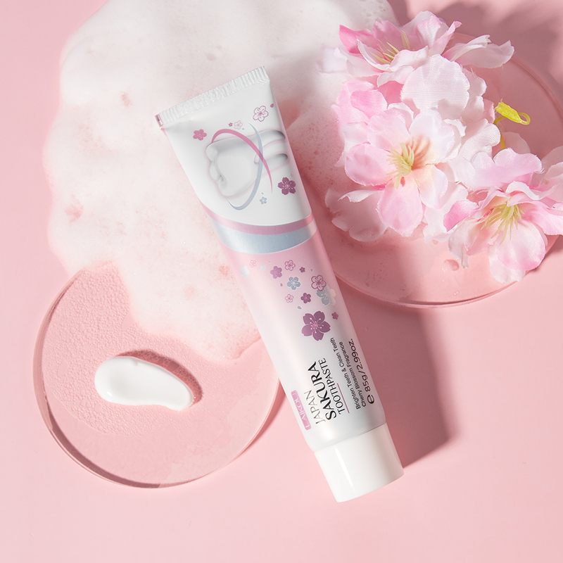 LAIKOU Japan Sakura Toothpaste - Teeth Whitening Japan review and price