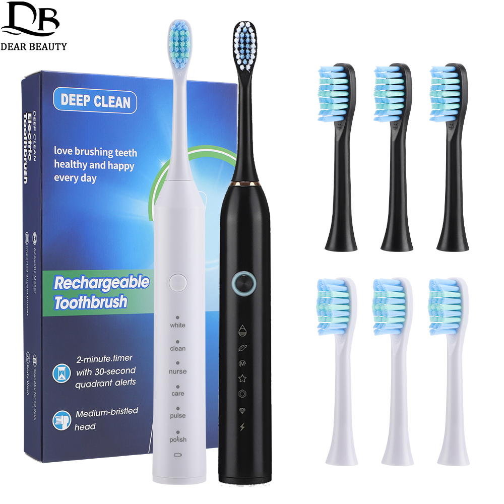 Rechargeable Electric Toothbru - Teeth Whitening Kit review and price