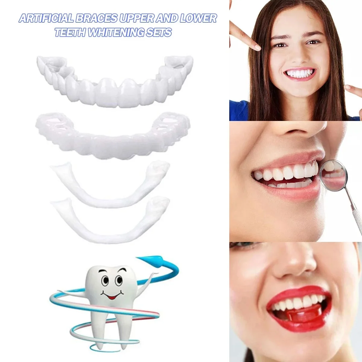 Teeth Veneers Whitening Dentur - Teeth Whitening Kit review and price