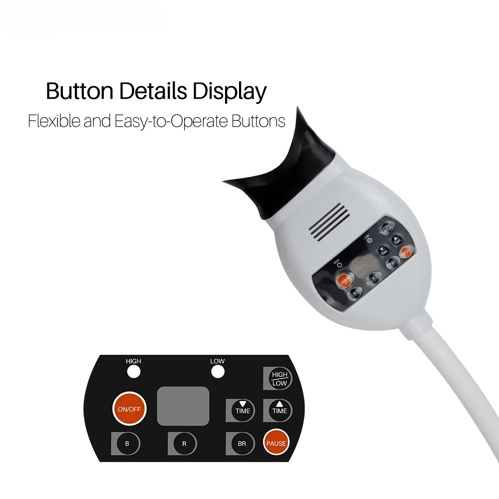Adjustable 3 Colors LED Teeth  - Teeth Whitening With Light review and price