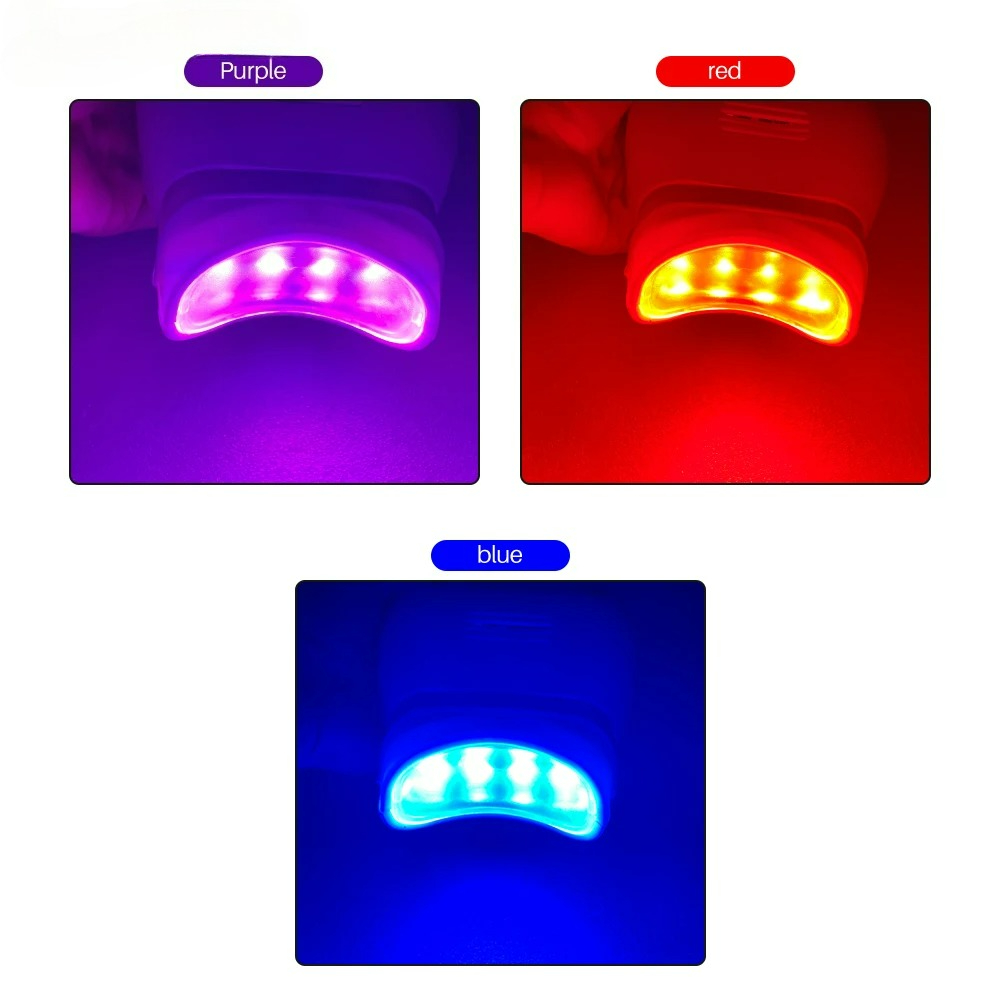 Adjustable 3 Colors LED Teeth  - Teeth Whitening With Light review and price