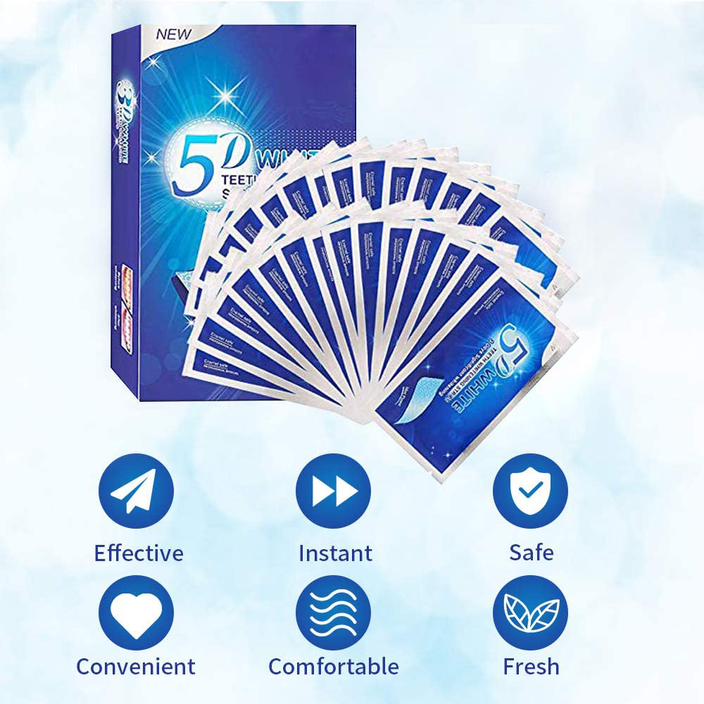 5D White Teeth Whitening Strip - Teeth Whitening App review and price