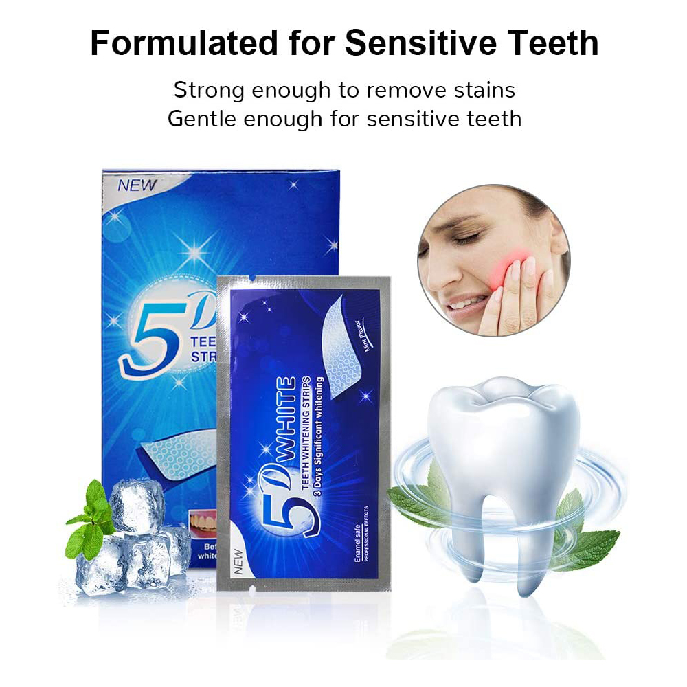 5D White Teeth Whitening Strip - Teeth Whitening App review and price