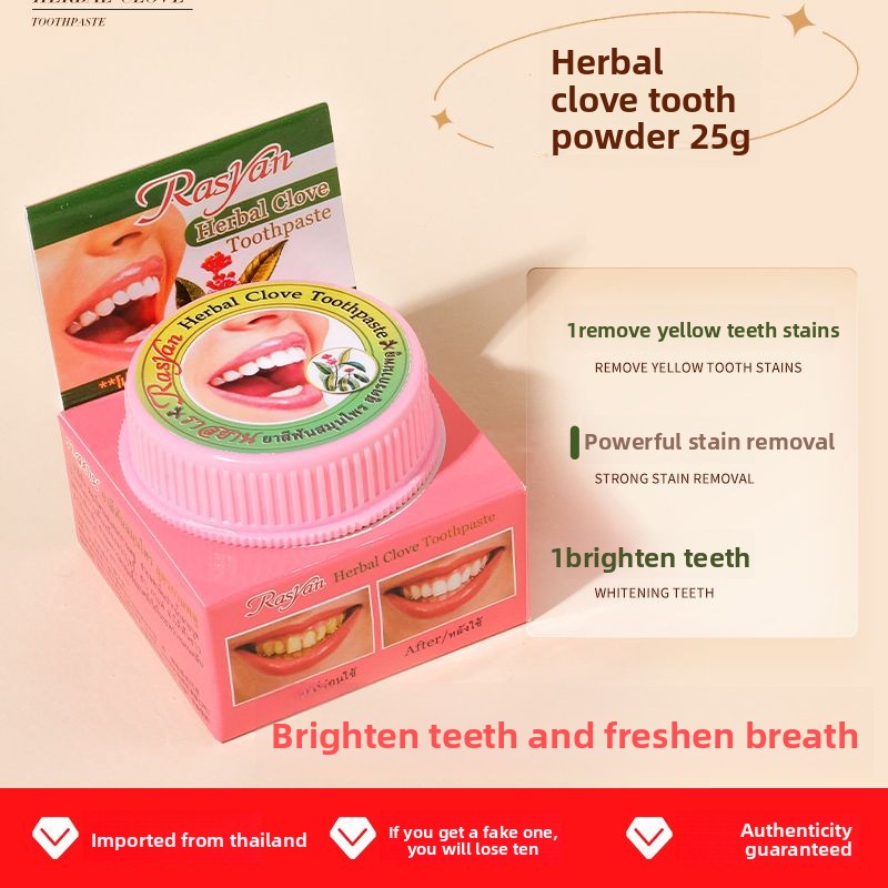 Thai Clove/coconut Tooth Powde - Teeth Whitening App review and price